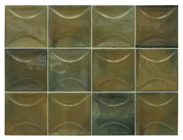 Equipe Hanoi Керамическая Плитка Зеленый 10x10 30025