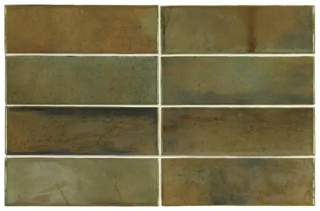 Equipe Hanoi Керамическая Плитка Зеленый 5x16 30272