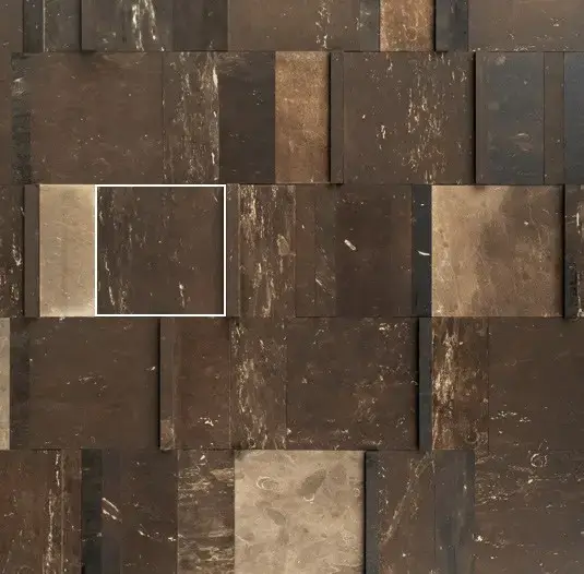 Mirage Oltrenero Натуральный Камень Коричневый 20x20 CIH1