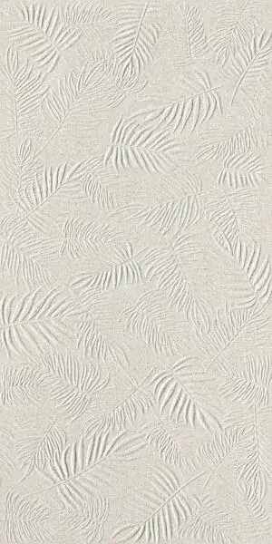 3D Wall Carve Leaf Pearl 40x80