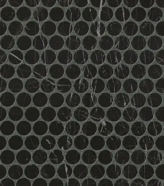 ROMA GRAFITE ROUND MOSAICO