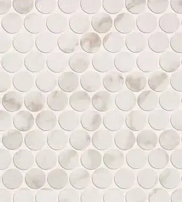 ROMA CALACATTA ROUND MOSAICO