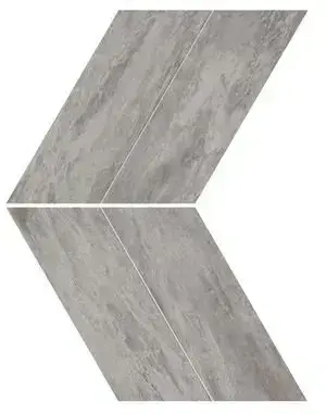 Marvel Bardiglio Grey Chevron Lappato