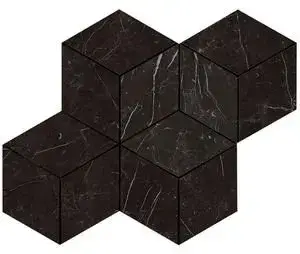Marvel Nero Marquina Mosaico Esag. Lapp.