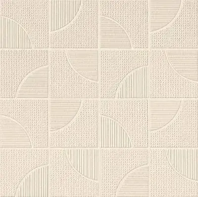 Aplomb Cream Mosaico Arch 32x32