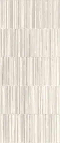 3D WALL PLASTER Barcode White 50x120