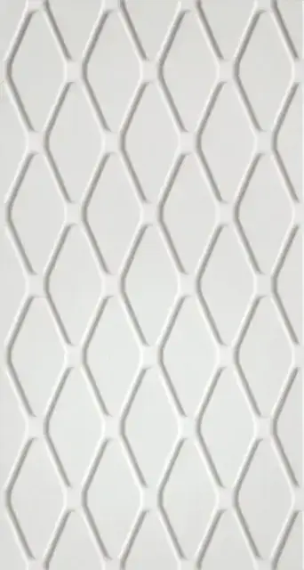 3D White Rhombus Matt/3Д Вайт Ромбус Матт 30,5x56 (600010002253)