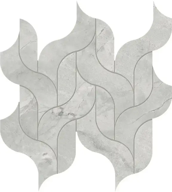 Marvel Grey Cloud Mosaico Waterfall Lappato