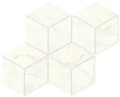 Marvel Calacatta Delicato Mos. Esagono Lapp