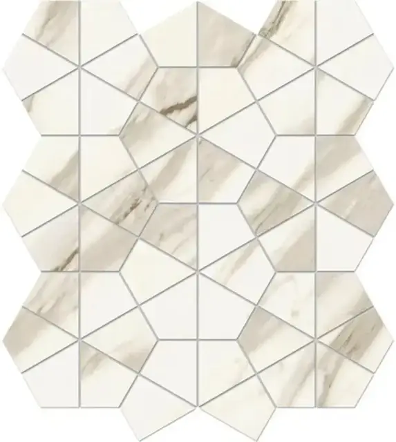 Marvel Meraviglia Calacatta Meraviglia Hexagon Lapp.