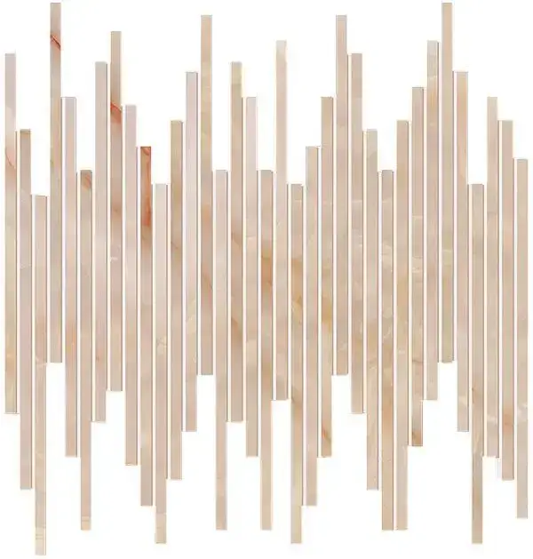 GEMME ROSA TRATTI MOSAICO BRILLANTE