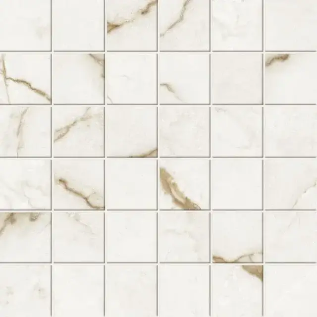 Forte Dei Marmi Quark Sahara Blanc Mosaic Cerato