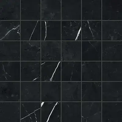 Forte Dei Marmi Elegant Black Mosaic 30x30