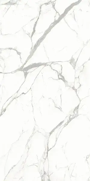 Керамогранит UM6L157583 BIANCO STATUARIO Luc Shiny 6mm 75х150