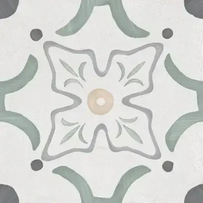 Керамогранит Sirocco Green Flower 22,3x22,3