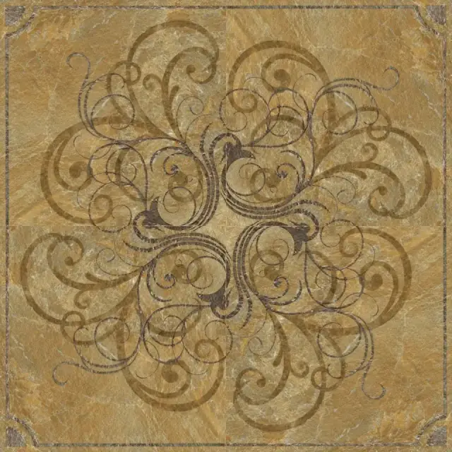 Керамогранит 58131 Rosone Classic Gold 80x80