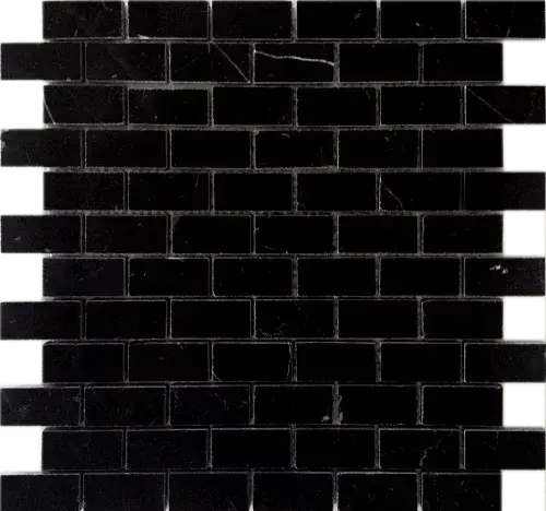 Мозаика Pietrine Nero oriente POL 2.3x4.8 29.8x29.8