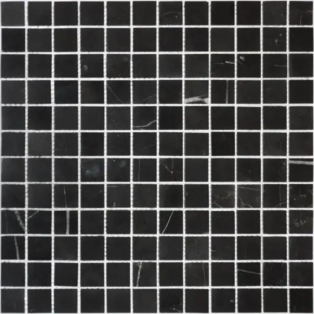 Мозаика Pietrine Nero Oriente POL 23x23x4 298х298