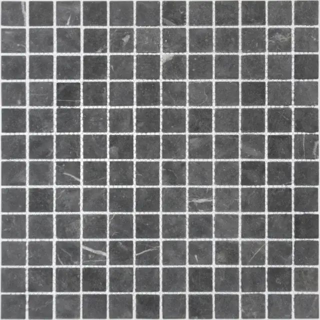 Мозаика Pietrine Nero Oriente MAT 23x23x4 298х298