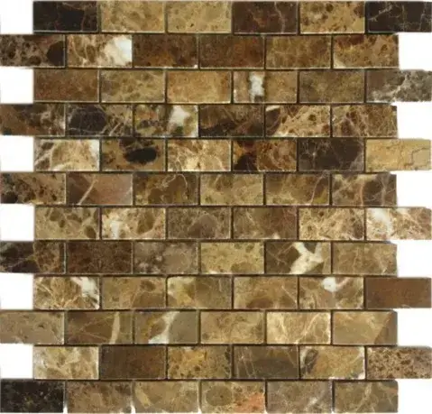 Мозаика Pietrine Emperador Dark POL 23x48 298X298