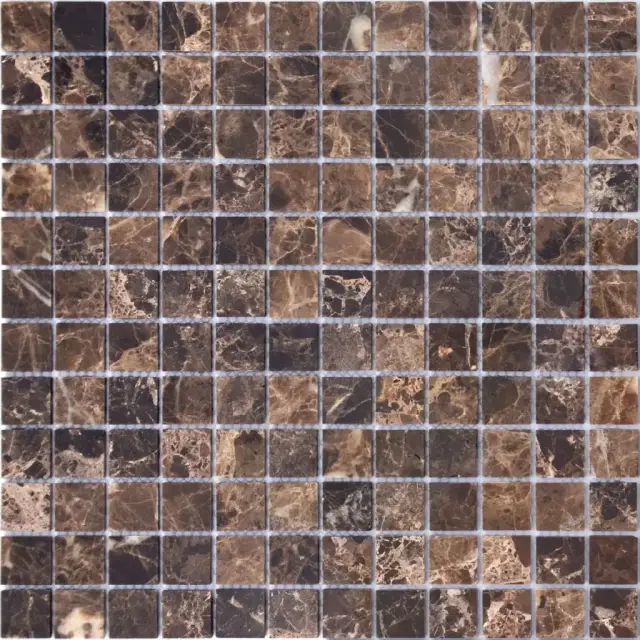 Мозаика Pietrine Emperador Dark POL 23x23x4 298х298