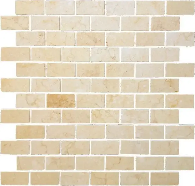 Мозаика Pietrine Botticino POL 23x48 - толщина 4 мм 298X298