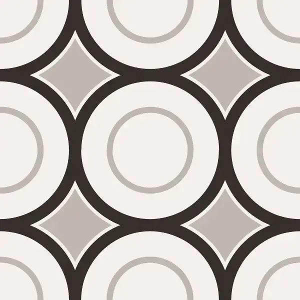 Керамогранит PBW05 patchwork black&white 05 20x20