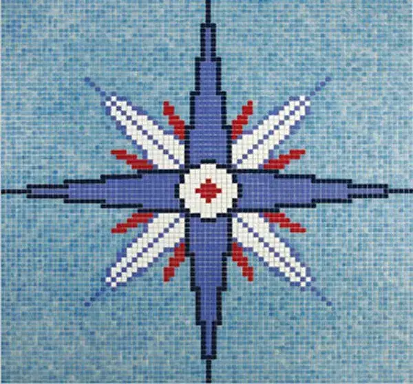 Мозаика Панно Д - 06 / 2508 - А