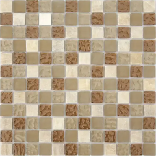 Мозаика Naturelle Amber 23x23x8 (ПУ) 298x298