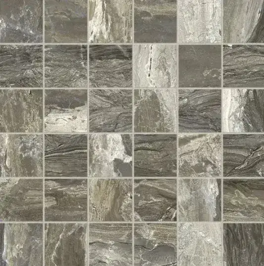 Мозаика Mosaico Gemstone Taupe Lux чип 4.95x4.95 31.6x31.6