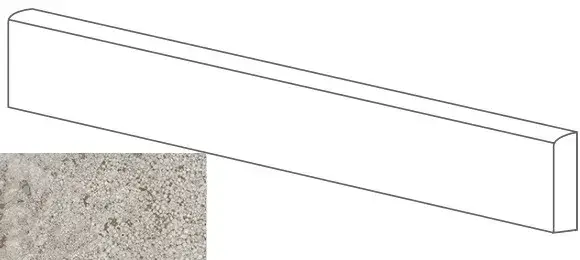 Керамогранит ML76002 BATTISCOPA MOLATO GRIGIO 8x80