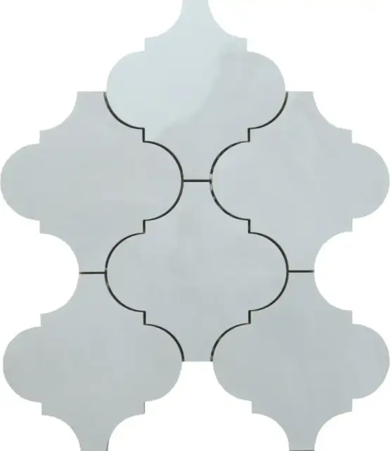 Мозаика Mk.Arabesco Onice LP BIANCO 32,1x37,3