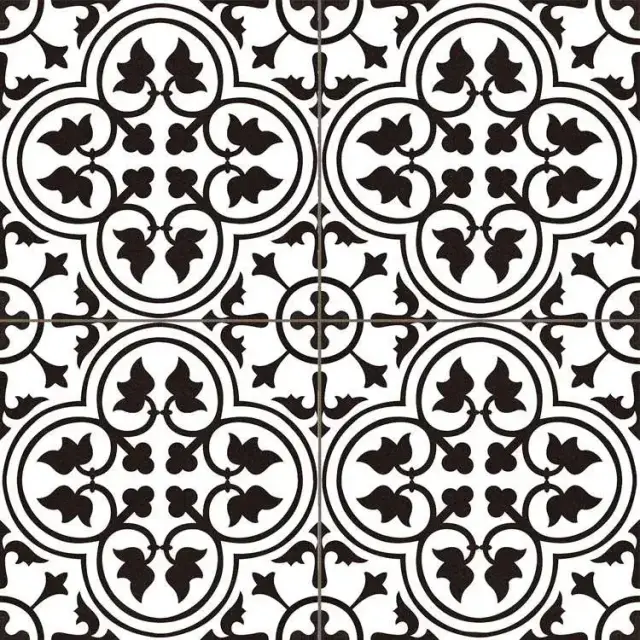 Керамогранит Hampton Black Pre 45x45