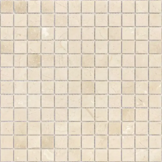 Мозаика Crema Marfil Mat 23x23x4 (ПУ) 298x298