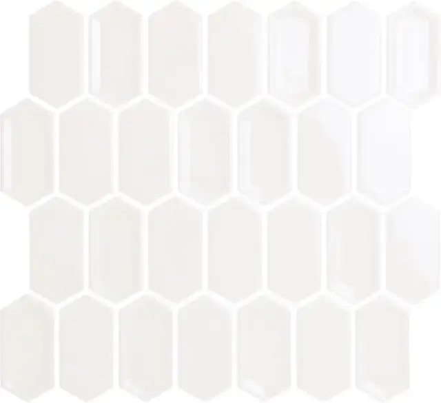 Мозаика Crayon White glos 27.8x30.4