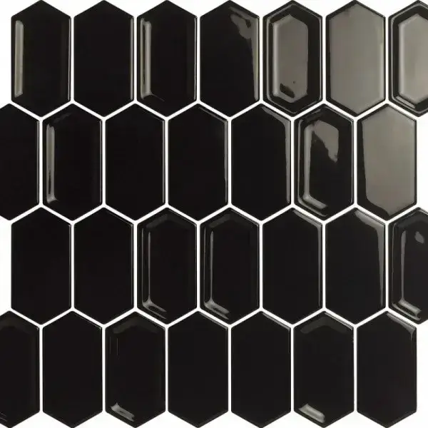 Мозаика Crayon Black glos 27.8x30.4