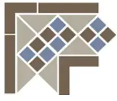 Керамогранит Corner LISBON with 1 strip (Tr.01 Dots 29+11 Strips 29) 21.5х21.5