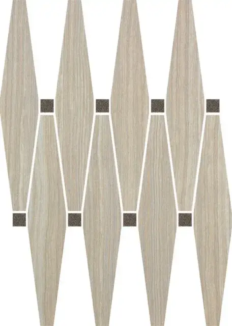 Мозаика 59225 Mos.Losanga Cream Sat.con Oro 27x35,8