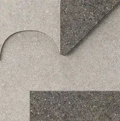 Керамогранит 778017 Compatta Inserti Limo-Ghiaia 3D 30x30