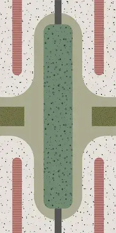 Керамогранит 769494 Chimera Decoro Colore Bianco Mat Ret 6mm 60x120