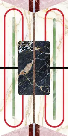 Керамогранит 769481 Chimera Decoro Empatia Bianco Mat Ret 6mm 60x120