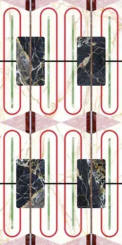 Керамогранит 769434 Chimera Decoro Empatia Bianco Mat Ret 6mm 120x240