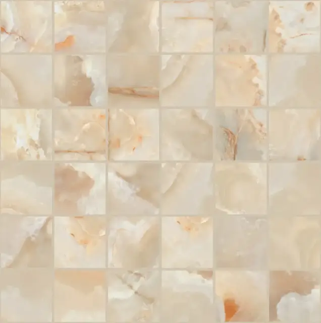 Мозаика 767647 Onyx&More Golden Onyx Satin Mosaico 5x5 30x30