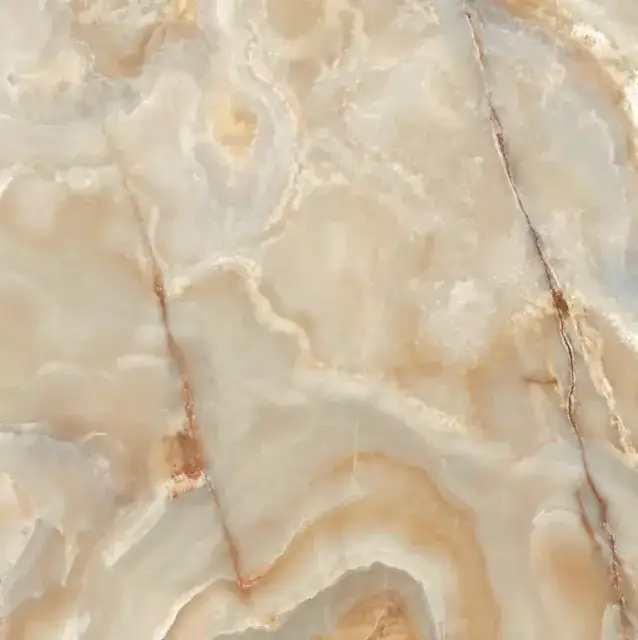 Керамогранит 765992 Onyx&More Golden Onyx Satin Ret 6mm 160x160