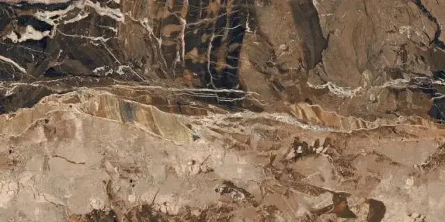 Керамогранит 765726 Bijoux Jaspe Rouge Glossy R 6mm 120x240