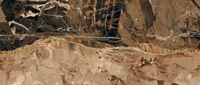 Керамогранит 765701 Bijoux Jaspe Rouge Glossy 6mm 120x280