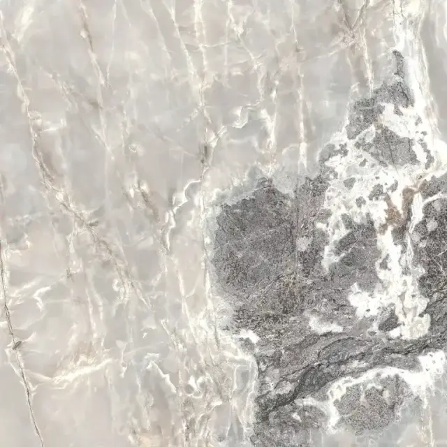 Керамогранит 765432 Onyx&More Silver Blend Glossy Ret 80x80