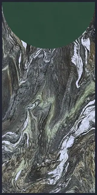 Керамогранит 764125 Policroma Volta Cipollino-Conifera Mat Ret 6mm 120x240