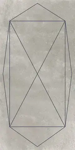 Керамогранит 763518 Araldica Cemento Blasone Zaffiro Mat R 6mm 120x240