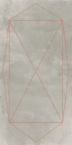 Керамогранит 763520 Araldica Cemento Blasone Rosa Mat R 6mm 120x240